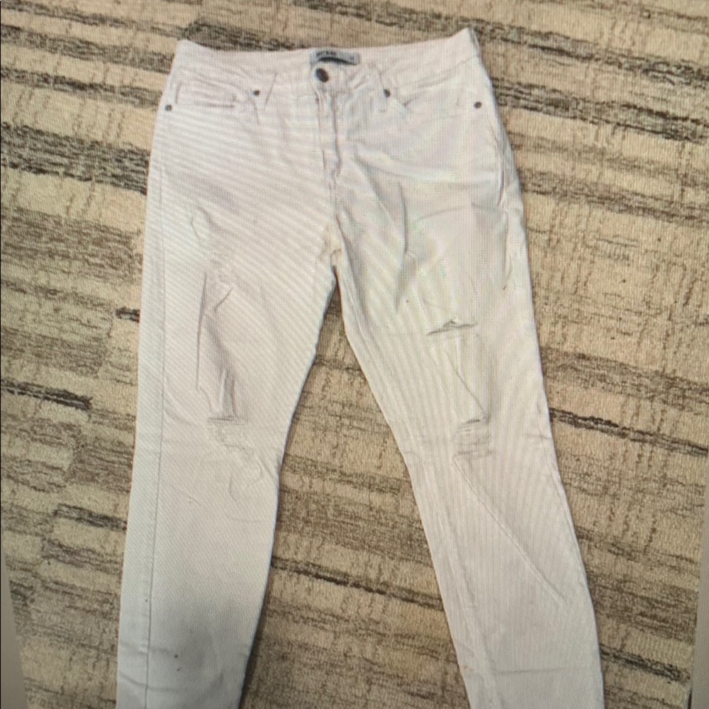 Just Black White Skinny Jeans